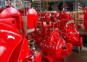 Quality UL / FM Listed Split Case Single Stage Fire Pump Set With NFPA 20 Standard wholesale