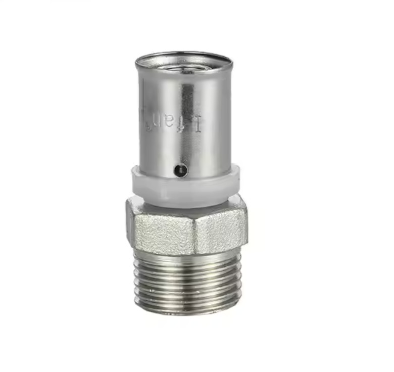 PEX Press Fitting 16-32mm PN25 PEX Pipe Fittings Professional Manufacturer Male Socket Pex Press Fittings