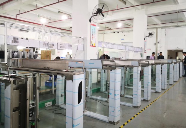 stainless steel speed gate turnstile release for high end market with servo motor