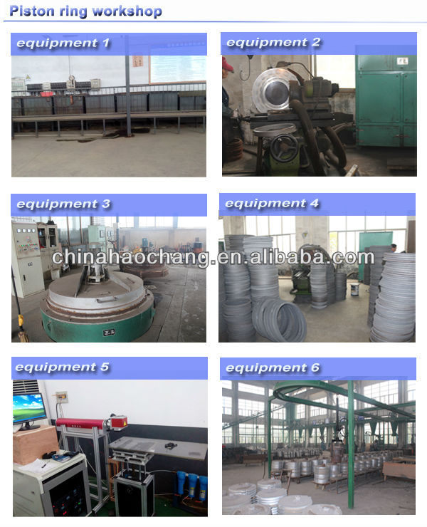 Used for AKASAKA UEC37/88H Marine Diesel Piston Ring china manufacturer