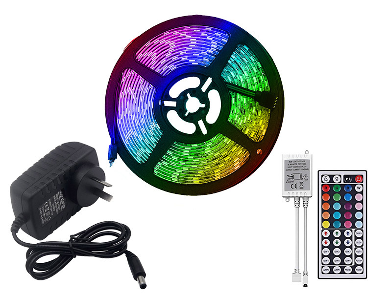 Ir Control Indoor Decoration 5050 RGB LED Strip 12V 5m 10m 60d/M Waterproof SMD For Party