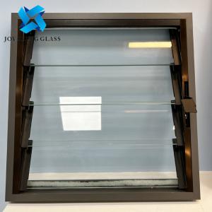Quality Clear And Tinted Louvered Windows With Aluminum Frames wholesale
