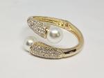 Crystal Bracelet Bangle for Women Gold Silver Color Wedding Bracelets & Bangles