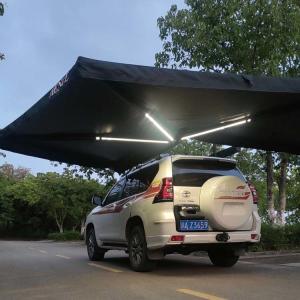 Quality LTE 2.5m Diamater 270 Degree Batwing Awning With Aluminum Alloy Structure wholesale