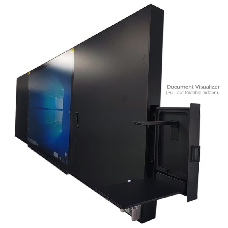 Education Interactive Smart Whiteboard 4K Nano Capacitive Touch Panel Blackboard