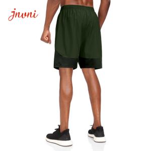 Quality Gym Loose Fit 100gsm Men'S Workout Shorts Lightweight Running Shorts Woven 7 Inch wholesale