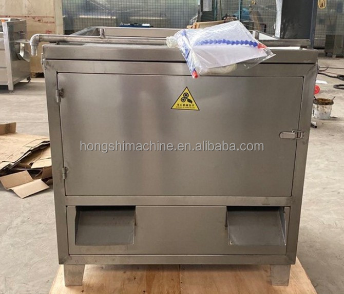 Stainless Steel Duck Intestine Cutting Washing Machine/Poultry Pork Small Intestine Chicken Cutter Machine