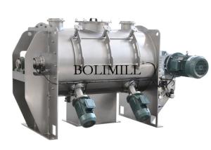 Quality Stainless steel Chopper Spiral 200L Horizontal Plough Mixer wholesale