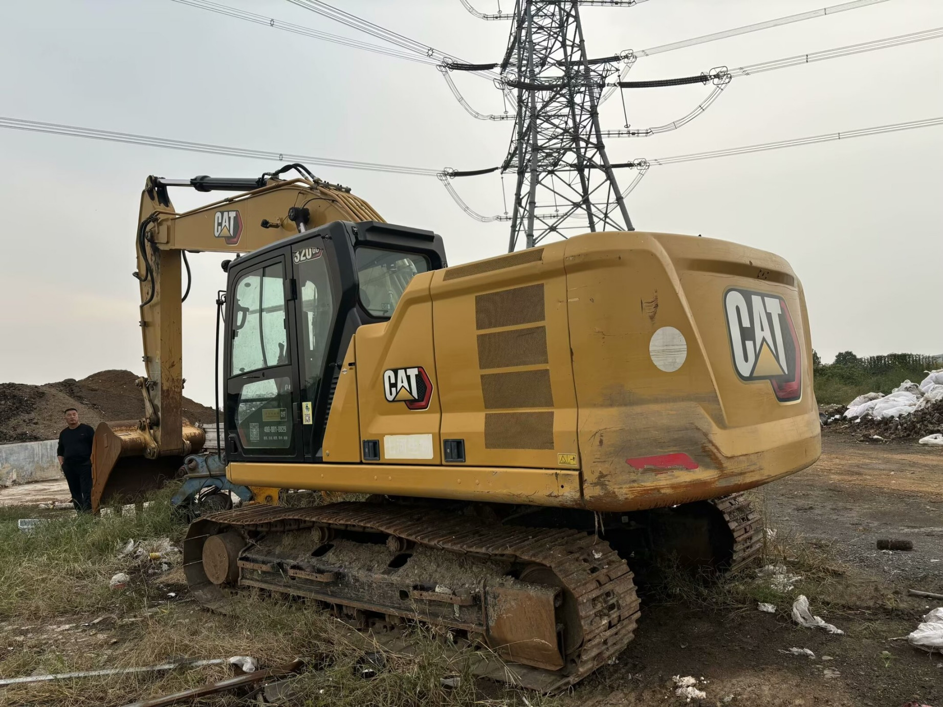 Original Brand Cat 320GC Used Crwaler Excavators 20 Ton Second Hand Digger With 1m3 Bucket