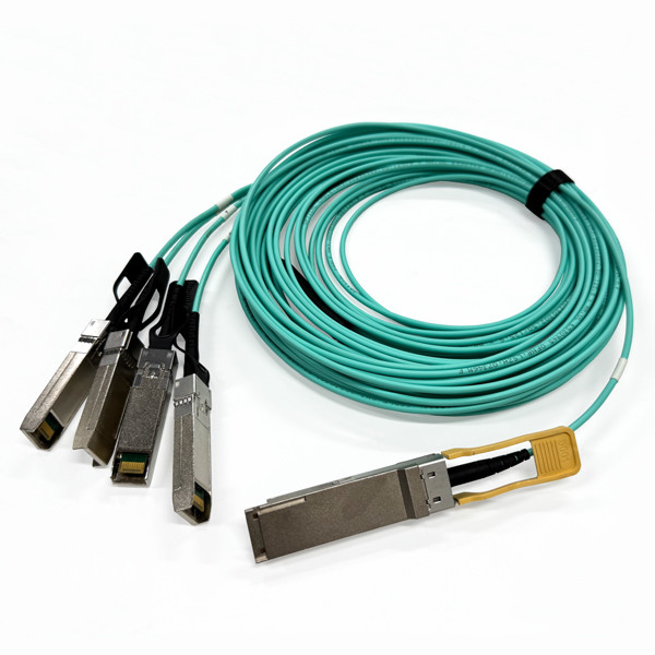 High Quality 100G QSFP28 OM3 Active Optical Cable AOC Cable Optical Transceiver Used For Network