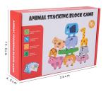 CPC Wooden Block Puzzle Toys Animal Music Balance Folding Height