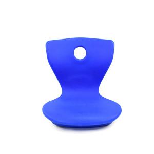Quality UV Proof Curved Dark Blue Stadium Seats / HDPE Custom Bleacher Seats wholesale