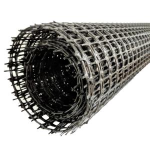 Quality 20kn 30kn 40kn Biaxial Grid Polypropylene Plastic Geogrid Mesh wholesale