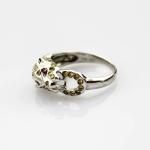 Designer Jewelry Pave Cubic Zircon 925 Silver Leopard Ring(R210)
