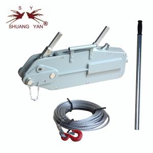 Quality Double Sealed Wire Rope Winch Zinc Coated Steel Material Corrosion Resistance wholesale