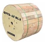 GYTS SM Armoured 48 Core Fiber Optic Cable Outdoor 9/125u For Telecom Comunicati