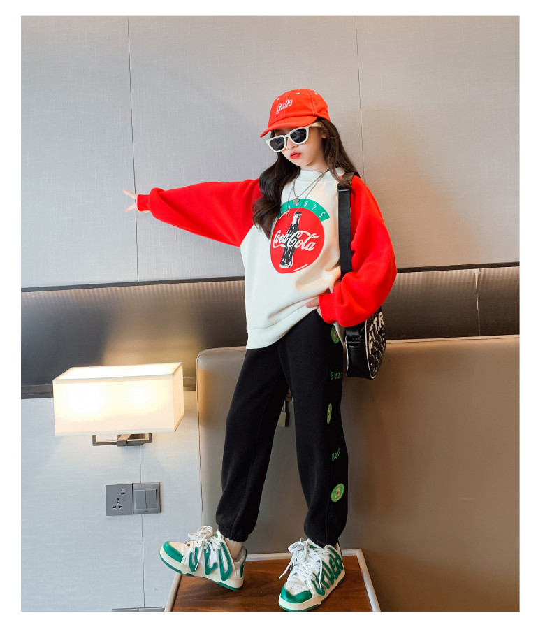 Aged 4-16 Childrens Winter Clothes Korean Edition Toddler Girls Sweatshirts