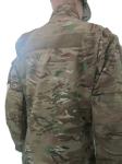 Fashion Camo Military Jacket with Zipper & Velcro for Comfortable Wear