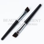 Nylon Hair 6cm Short Eyebrow Brush Angled Eye Brush Eco Friendly