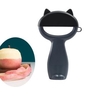 Quality Cartoon cat peeler 13*8*2cm PP+ABS two colors logo customized wholesale