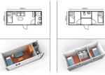 Galvanized Foldable Container House Prefabricated Steel Modular House