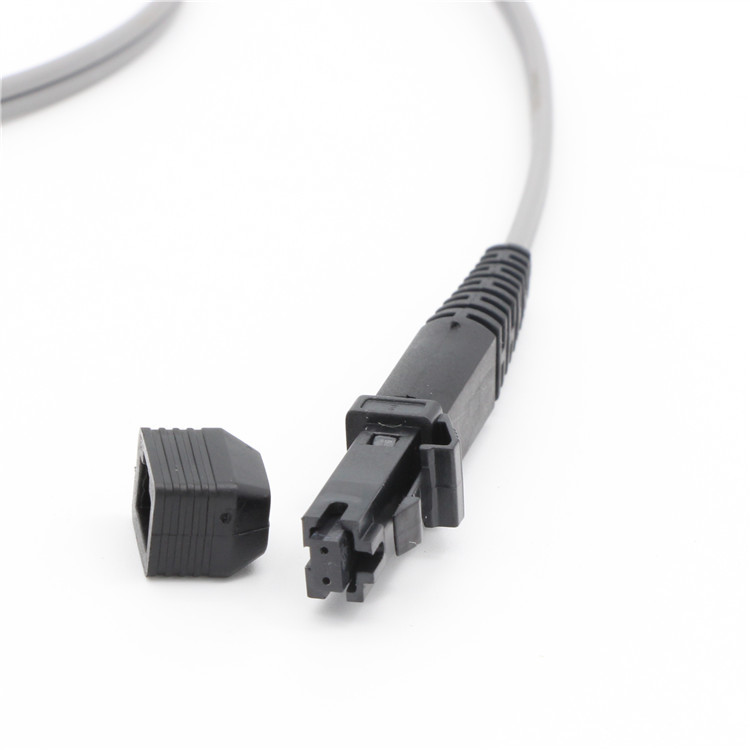 GGP high-strength coated VF45 to LC Fiber Optic patch cord with VF45 connector