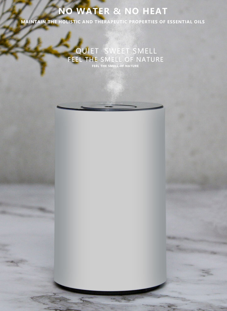 HOMEFISH ABS PP Electric Fragrance Diffuser Car Aroma Diffuser 2000mAh