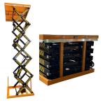 CE Max Height 4.8M 500kg Electric Industrial Hydraulic Electric Lift Table
