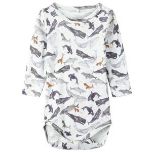 Quality Baby Clothes New Design Cotton Fish Print Long Sleeve Baby jumpsuit Baby Romper wholesale
