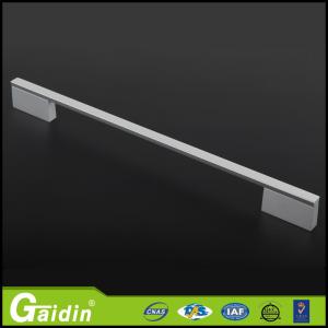 Quality bedroom dresser anodized foggy siver aluminum furniture handle wholesale
