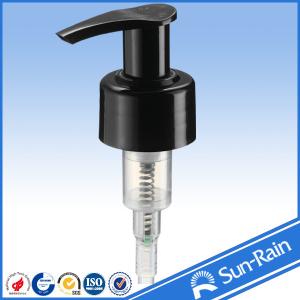 Quality Plastic black lotion pump parts for shampoo , hand sanitizer bottle wholesale