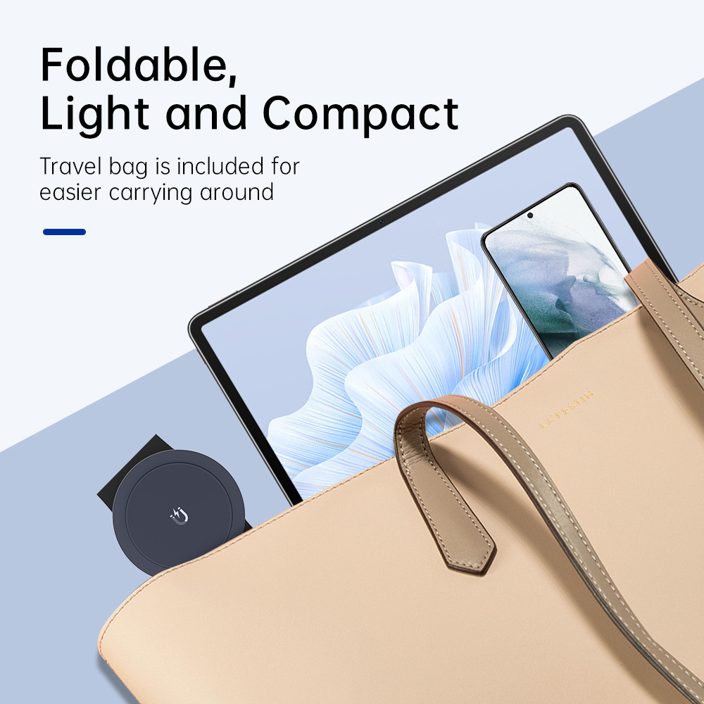 Foldable Wireless Charger Pad For Apple With 15W MAX Phone Charging Power