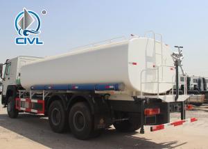 Quality ZZ5257M3247N Green / Red / White Sinotruck Howo Water Tanker Trailer 25000L wholesale