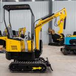 Road Construction Mini Crawler Excavator 1000 KG