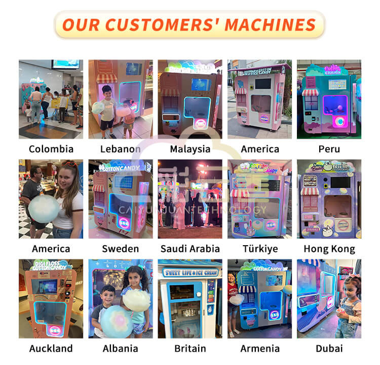 Coin Mechanism Automated Candy Dispensing Vending Machine 200KG