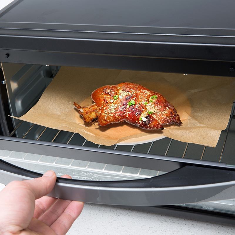 Disposable Air Fryer Paper Liners Round Shape Water Oil Resistant 16cm Diameter