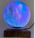 hot sale magnetic levitation 6inch colorful light starry moon lamp 3D printing