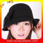 0352 wool felt burgundy ladies hats for women,Shopping online hats and caps
