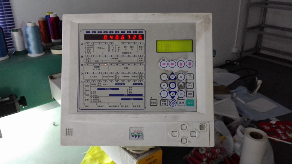 Second Hand Computerised Embroidery Machine 6 Heads 9 Needles TFGN-906