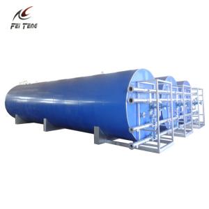 Quality Rock Wool Insulation Layer Asphalt Heating Machine , Thermal Oil Heating Tank wholesale