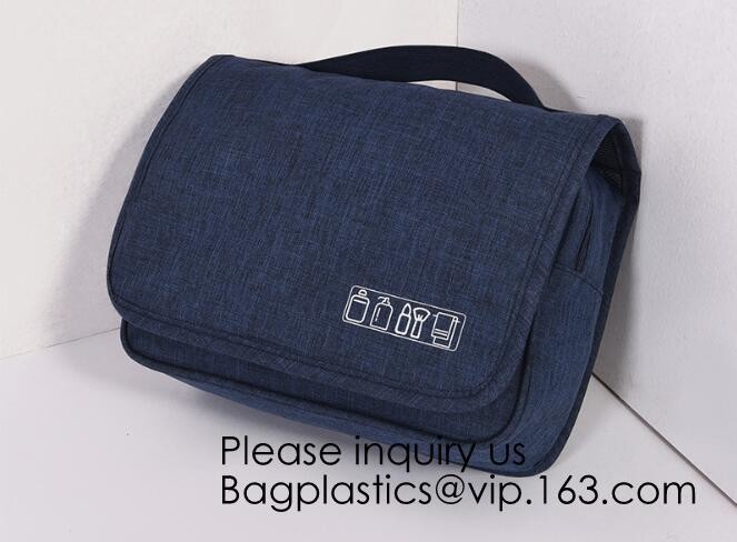 Personalized Portable Bridesmaid Gift Canvas Cosmetic Bag,Washed Canvas Toiletry Cosmetic Bag, Bagease, bagplastics
