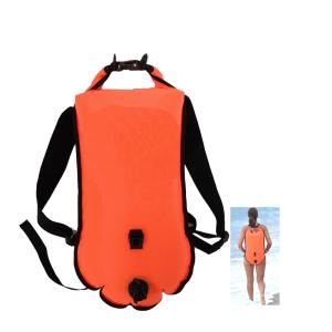 Quality 28L Safety Inflatable Swimming Buoy Backpack For Triathlon Race wholesale