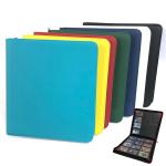 High End Pu Leather Zipper Trading Card Binder 12 Pocket 20 Pages 480 Cards