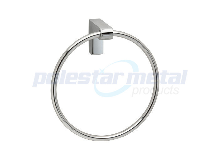 Stainless Steel Double Robe Hook Bright Chrome Zamak 9600 Series 2 - 15/16" Width