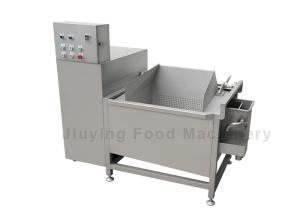 China Jiuying 250L Single tank fruit and vegetable cleaning machine with full 304 stainless steel body on sale