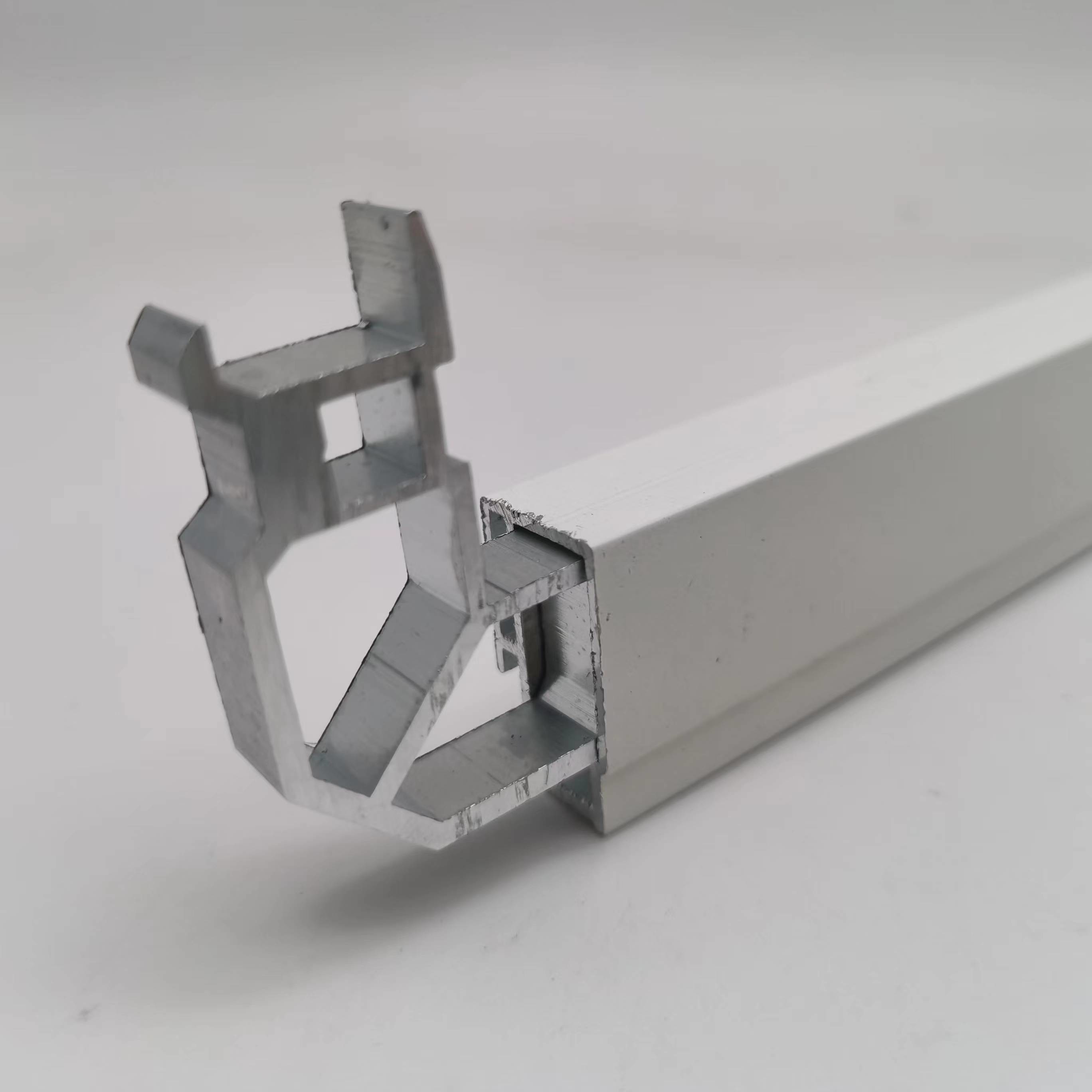 35x35 Aluminium Corner Joint For Folding Doors In Exhibition Halls