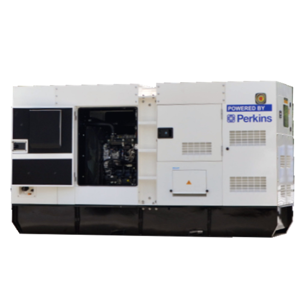 24V DC Electric Start 75KVA 60KW Soundproof Diesel Generator with Cummins Perkins UK