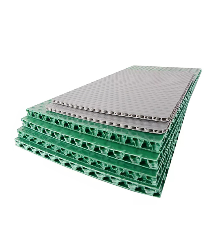 3500gsm Coroplast 4x8 PP Honeycomb Sheet For Construction Use