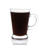 Manufacture Customized Clear Transparent Durabe High Quality Glass 180ML Coffee