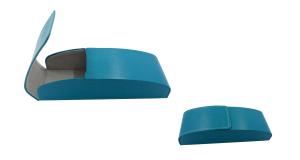 Quality Customized Handmade Sunglasses Case, Glasses Case With Magnet Button wholesale